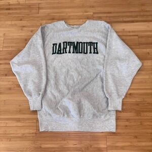 Vintage 90s Champion Dartmouth Reverse Weave Crewneck Sweatshirt